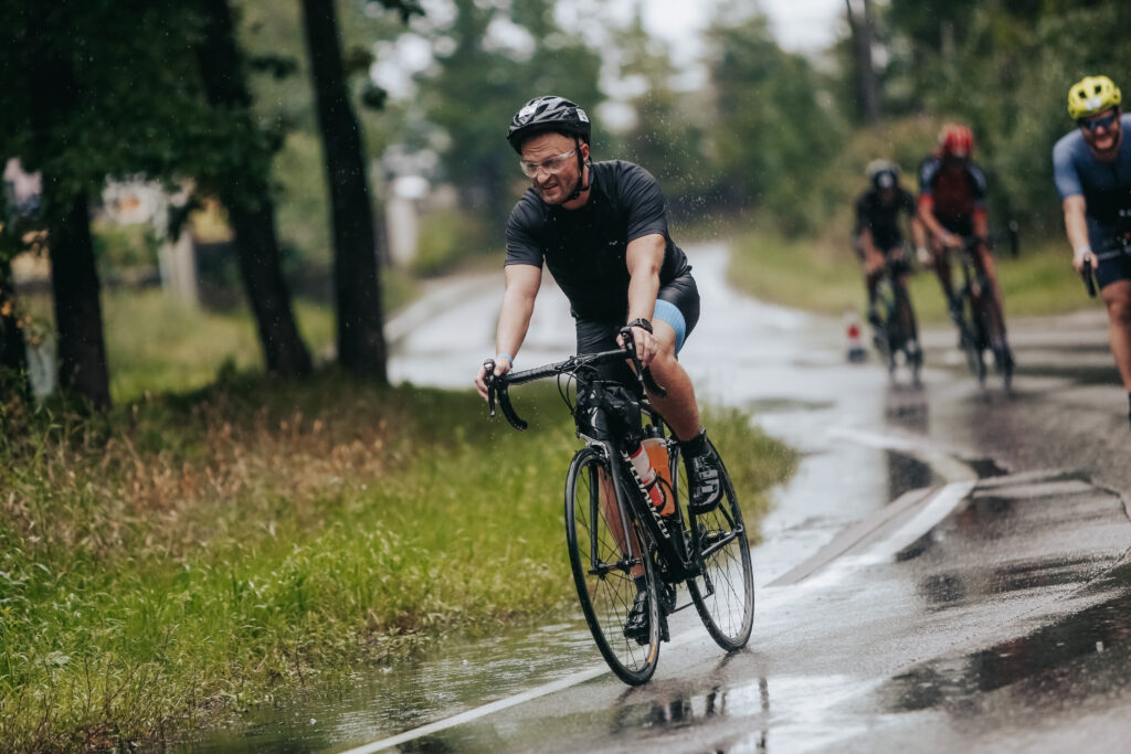Ironman 70.3 Gdynia 2021 - trudności na trasie rowerowej