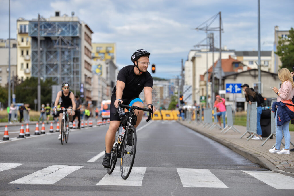 Ironman 70.3 Gdynia 2021 - końcówka odcinka rowerowego